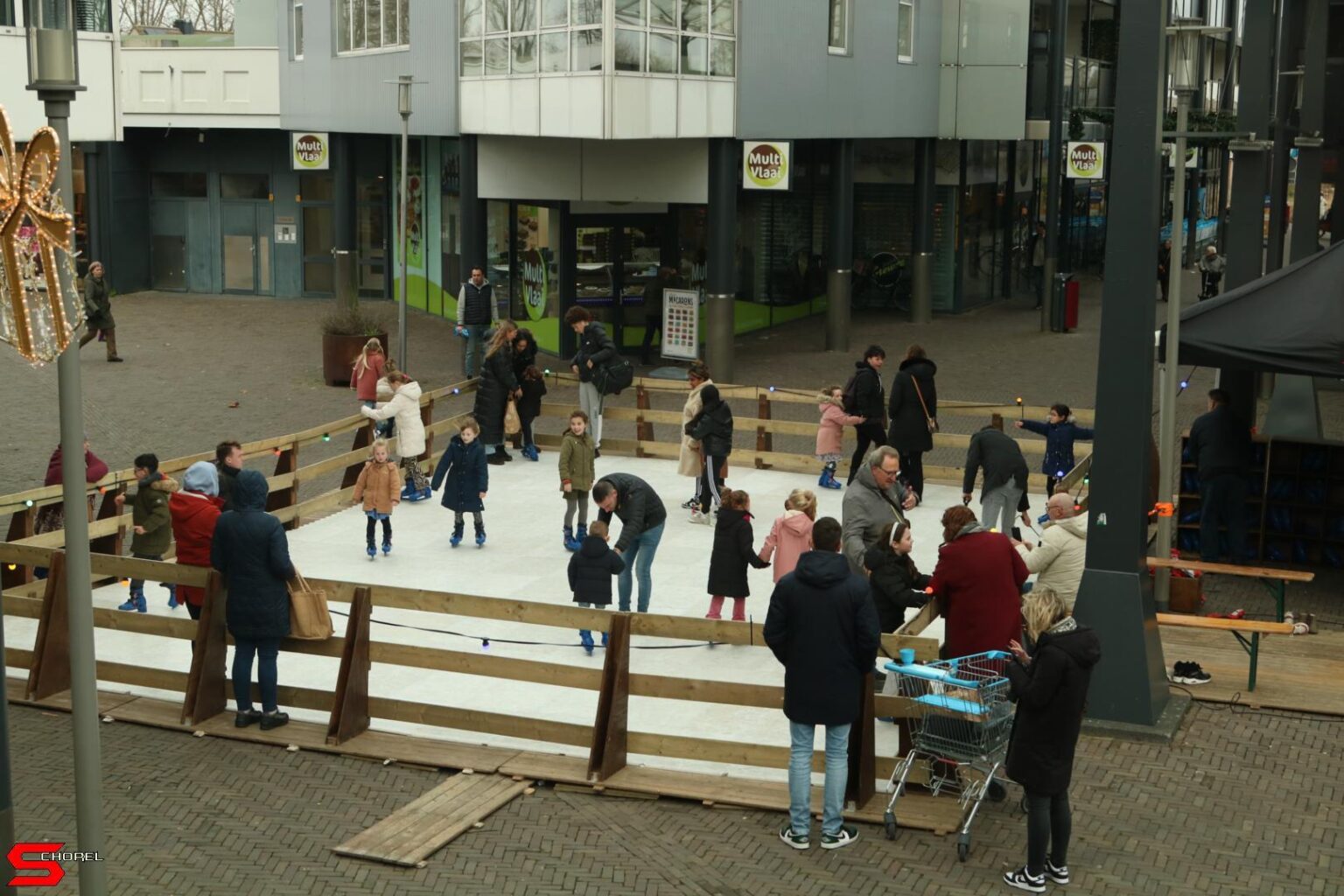 Schaatsbaan Winkelcentrum Bieshof 2023